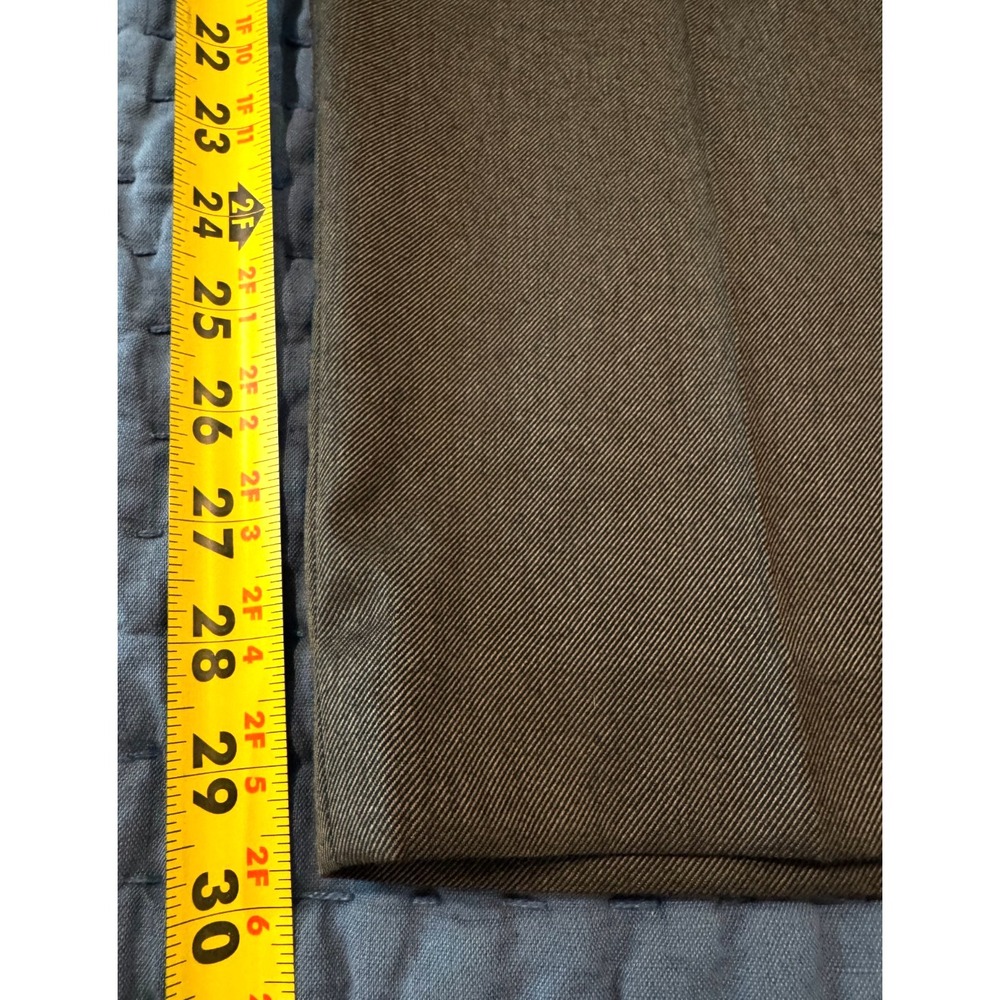 Lauren Ralph Lauren Norton Dress Pants Men's 38W x30L Brown Flat Front Stretch - Picture 5 of 8